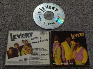 Levert Rope A Dope Style Rare Oop Cd 1990 Atlantic Records Gerald Levert U.  S.