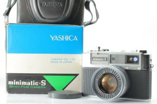 【 Rare N,  】 Yashica Minimatic - S 35 Rangefinder 45mm F/1.  8 Lens