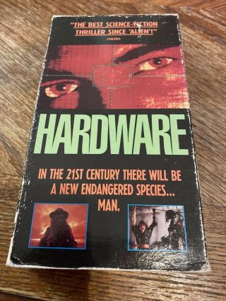 Hardware Vhs Horror Blockbuster Defunt Video Hbo Iggy Pop Sci - Fi Rare