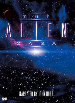 The Alien Saga (2003) (dvd) Insert Rare And Oop Narrated By John Hurt
