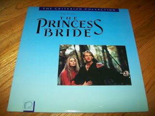 The Princess Bride Criterion Laserdisc Ld Widescreen Format Very Good Very Rare
