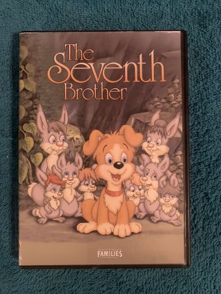 The Seventh Brother (dvd,  2003) Rare Oop Kids Animated Dog Cartoon Movie