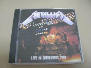 Metallica - Live In Gothenburg 1987 Ultra Rare Special Cd