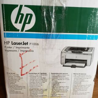 Rare Hewlett Packard HP LaserJet P1006 Laser Printer with Box 3