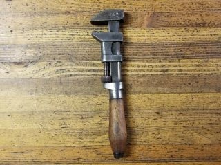 Antique Tools Adjustable Monkey Wrench • Pexto 1893 Vintage Railroad Tools ☆usa