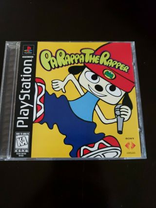 Parappa The Rapper Ps1 (sony Playstation 1,  1997) - Rare,  Complete
