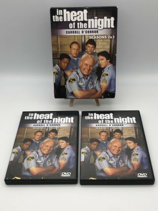 In The Heat Of The Night Seasons 2 & 3 DVD Carroll O ' Connor TV Show Rare 3