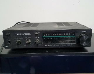 Vintage Realistic 31 - 1965 Sta - 12 Am/fm Stereo Personal Receiver Rare