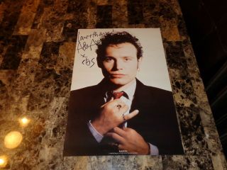 Adam Ant Rare Authentic Hand Signed Promo Poster Autographed