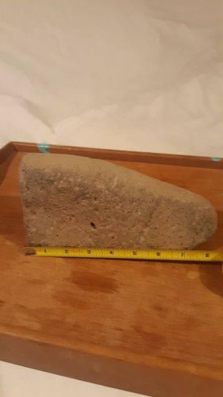 Native American Indian Artifact Moccasin Mold Paleo Arrowhead Rare Effigy? Mano