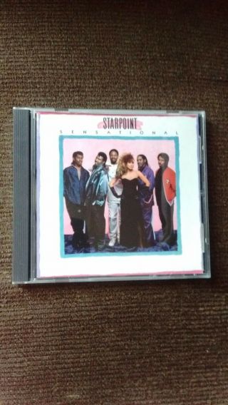 Starpoint - Sensational - Cd - 1987 Rare Oop R&b/soul Like 80 