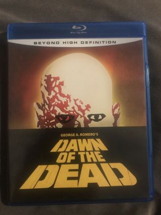 Dawn Of The Dead Blu - Ray Anchor Bay Horror George Romero Htf Rare Oop