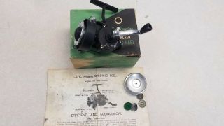 Vintage Jc Higgins Spinning Reel 3990 With Box/instructions