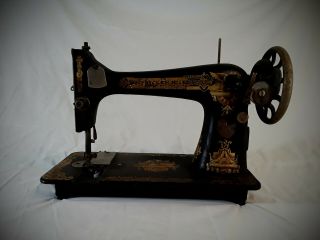 1920s Singer Sewing Machine Art Nouveau Antique Vintage Movie Prop Collectible