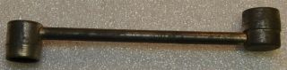 Snap - On Tools F - 2224 Hammerhead Wrench 11/16 " And 3/4 " Vintage Old Antique 1929