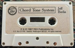 Jeff Berlin 1987 Comprehensive Chord Tone System For Mastering Bass Guitar Rare