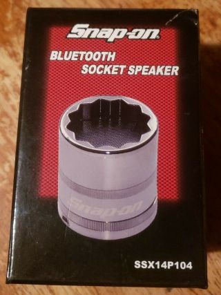 Snap On Bluetooth Speaker Socket Speaker Ssx14p104,  Rare Edition,  Collectible,