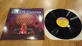 The Official Album Of Epcot Center Lp Rare Walt Disney World Exclusive Nm Vinyl