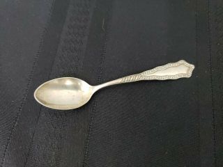 Vintage Frank M Whiting Sterling Silver Demi Spoon 4 "