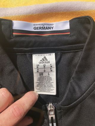 RARE Germany Track Jacket Jersey Bayern Munich Vintage Medium Deutschland 3