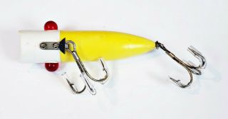 Tough Hofschneider Red Eye Wiggle Plug Lure Made In NY 1948 GOOD COLOR 3