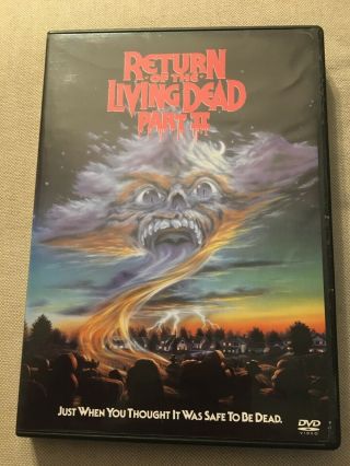 Return Of The Living Dead 2 Dvd Ii Horror Gore Zombies Rare