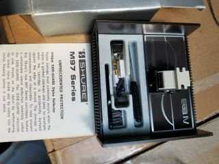 Rare Shure M97b Era - Iv Turntable Phonograph Cartridge With N97b & N978e Styluses