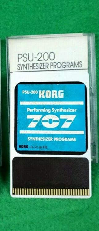 Korg Rare Rom Card For 707 Fm Keyboard,  Psu - 200 Rom Card 2