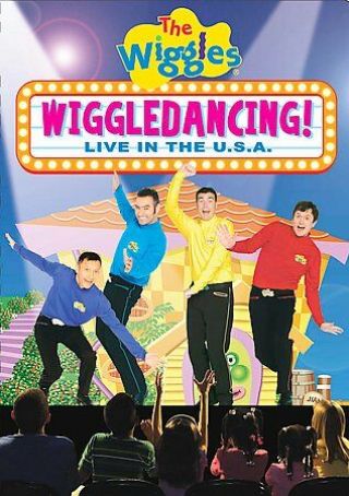 Wiggles - Wiggledancing Live In The U.  S.  A.  Rare Oop Kids Dvd
