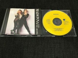 Madonna - Into The Groove - German Pressing Yellow Rare Cd Single