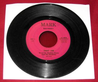 Mackey Beers & The Rockitts That Jim Rare 1962 Orig 1st Press Rockabilly 45 Hear