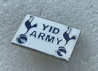 Very Rare & Old Tottenham Supporter Enamel Badge - Smart - Hooligan Firm