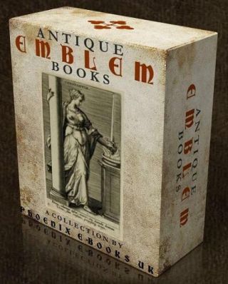 Emblem Books 70 Rare Antique 16 - 18th Century Books On Dvd Emblematta,  Heraldry
