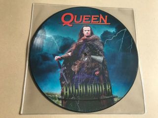 Queen Highlander 12 " Vinyl Picture Disc Ltd Edition Rare Studio & Demo Tracks