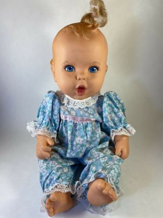 Toy Biz Vintage 15 " Gerber Baby Doll Hard Plastic Rubber 1994