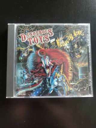 Hellacious Acres By Dangerous Toys Cd 1991 Columbia Usa Oop Rare