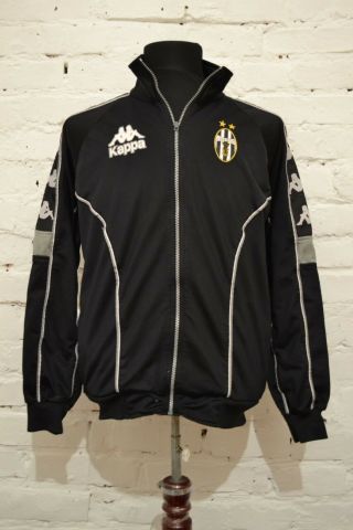 Juventus Football Jacket S Mens Kappa 1995 Vintage Rare Top Shirt Italy Training
