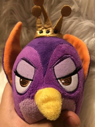 RARE 5” Angry Birds Stella GALE Plush Purple Queen of Pigs Bendable Tail 2