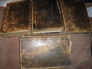 Rare 1716 1st Edition 4 Volume Set " The Of Ben.  Johnson " Leather W/illus