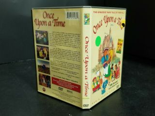 Very Rare Find - Once Upon A Time Dvd 1973 Rolf Kauka Cartoon W/ Insert
