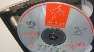 MICHAEL JACKSON Greatest Hits 2 cd Souvenir CD RARE 1992 bukarest That ' s Life 2