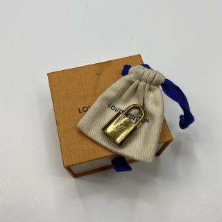 Authentic Vintage Lv Lock Necklace Louis Vuitton Lock Does Not Open Rare