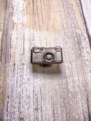Nikon I Lapel Pin Vinatge Rare Nos Rangefinder Film Camera