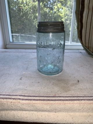 Mason’s Keystone Fruit Jar,  Antique Piece,  Rare Jar