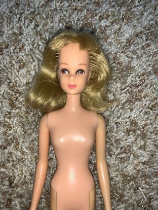 Vintage Mattel Barbie Straight Leg Francie Doll Blonde 1965