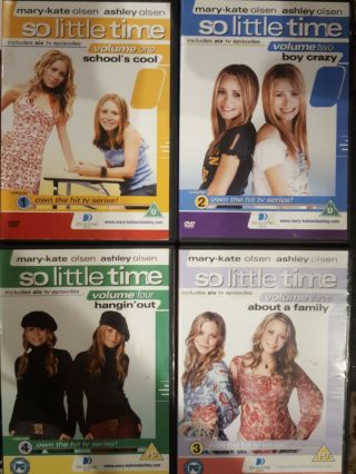 So Little Time Rare Dvd Complete Series Volumes 1 2 3 4 Mary - Kate & Ashley Olsen