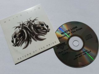 White Lion - Return Of The Pride - Rare Promo Cd 2008 - Motley Crue Kiss Lp
