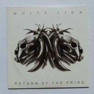 White Lion - Return Of The Pride - RARE PROMO CD 2008 - Motley Crue KISS LP 2