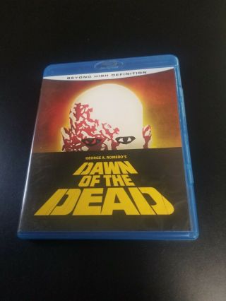 Dawn Of The Dead Blu Ray.  Rare Out Of Print