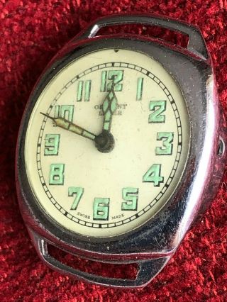 Orient Leader Antique Or Vintage Swiss Made Watch Old And